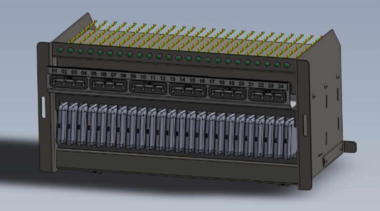Battery Charging Station Fig 2 Battery Charging Station 24-Device Modular Rack